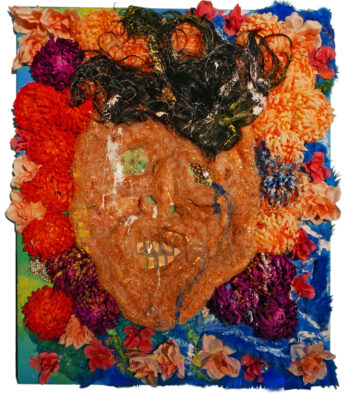 Kiss me beautiful, 120/ 100 cm, mixed technique, 2022